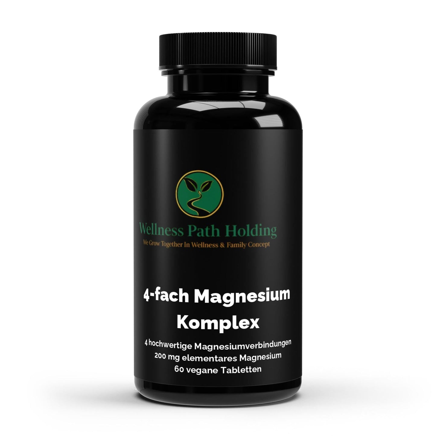 Magnesium 4-fold complex - 60 vegan tabletsSupplementWellness Path HoldingWellness Path HoldingC2B-MAG-KOMP-01Magnesium 4-Fold Complex 60 Vegan Tablets – Premium Magnesium Bisglycinate Citrate Supplement